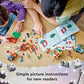 LEGO Disney 100 Celebration Train Building Toy 43212 Imaginative Play Fun for Preschool