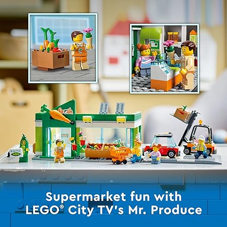 LEGO My City Grocery Store Building Toy Set