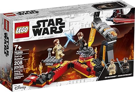 LEGO Star Wars: Anakin Skywalker vs. OBI-Wan Kenobi Building Kit (208 Pieces)