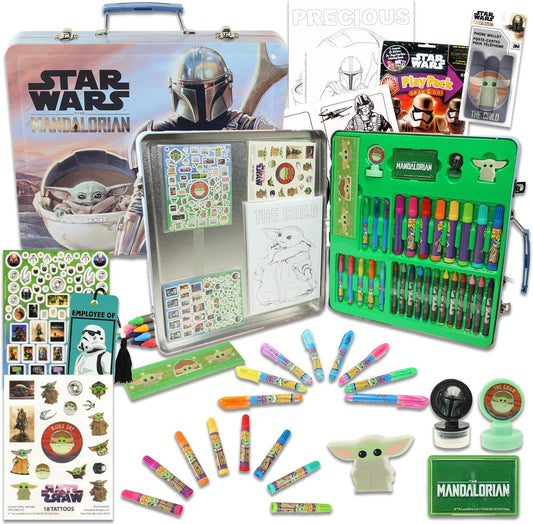 Baby Yoda Activity Set - 500+ Pc Baby Yoda Arts and Crafts Bundle