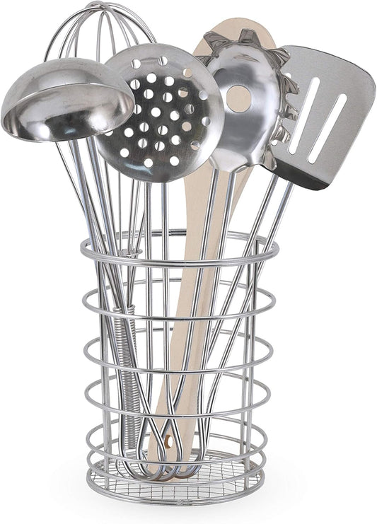Melissa & Doug Melissa Doug Stir and Serve Cooking Utensils 7 pcs - Stainless Steel and