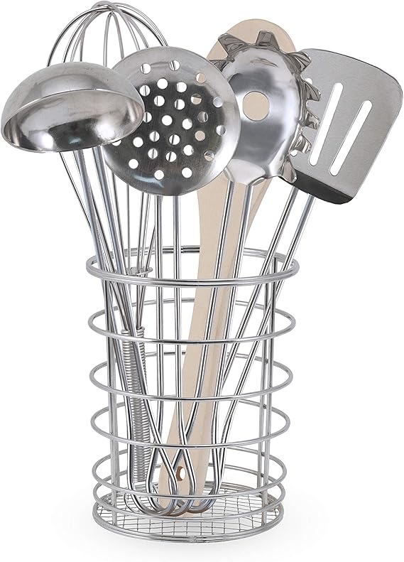 Melissa & Doug Melissa Doug Stir and Serve Cooking Utensils 7 pcs - Stainless Steel and