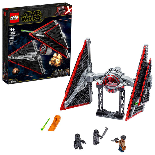 LEGO Star Wars Sith TIE Fighter 75272 Collectible Building Kit (470 Pieces)