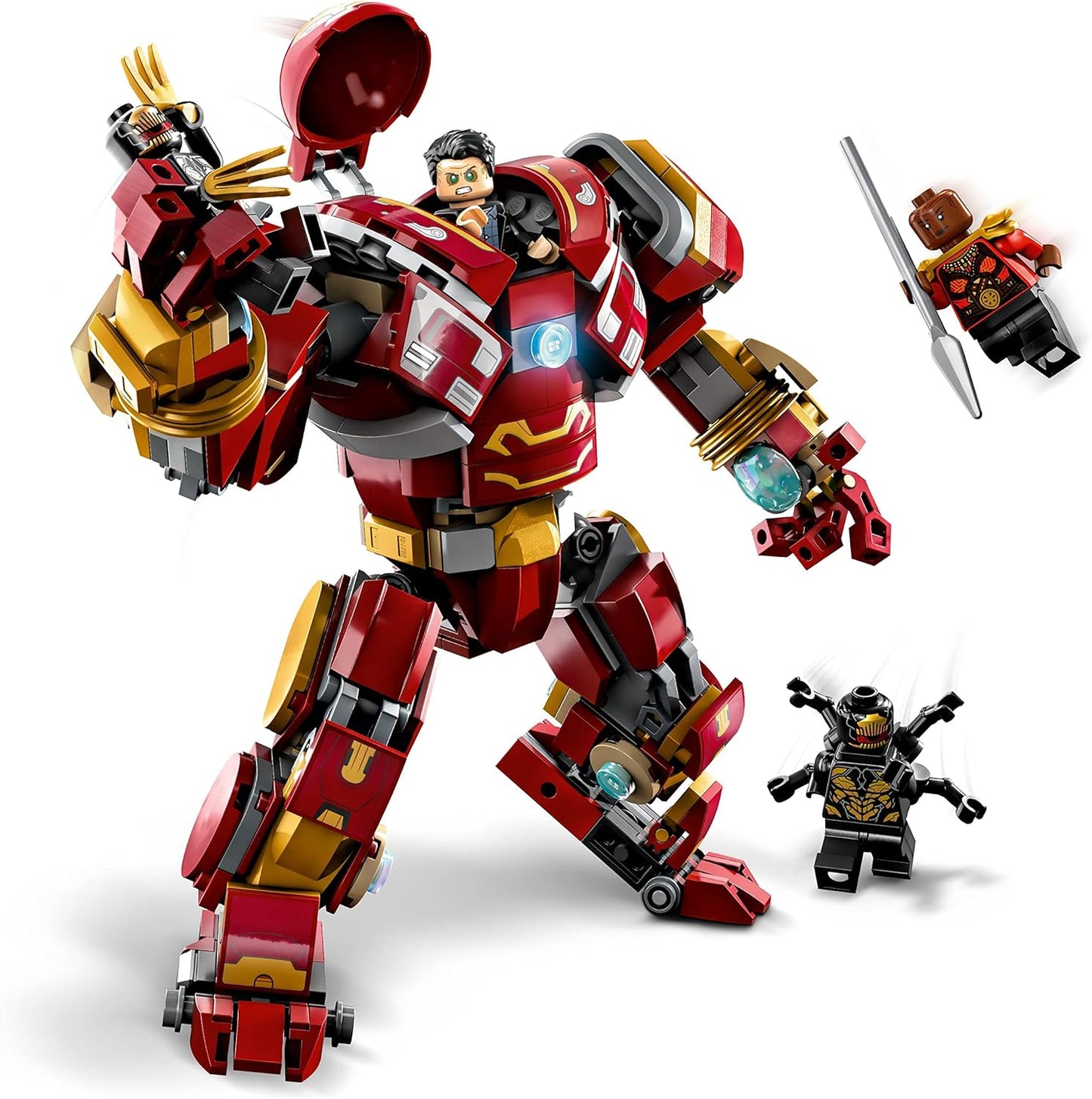 LEGO Marvel The Hulkbuster The Battle of Wakanda 76247 Action Figure Buildable Toy with