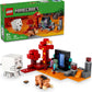 LEGO Minecraft The Nether Portal Ambush Adventure Set Building Toy for with Minecraft