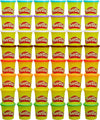 Play-Doh Bulk Pack of 48 Cans 6 Sets of 8 Modeling Compound Colors 3oz Back to School
