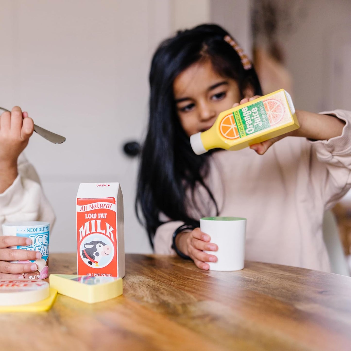 Melissa & Doug Melissa Doug Fridge Food Wooden Play Food Set - 9 Pieces Pretend Play