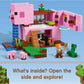 LEGO Minecraft The Pig House 21170 with Alex Creeper and 2 Pig Figures Animal Building