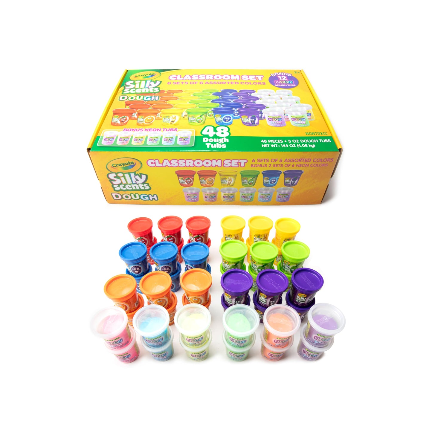 Crayola Dough Silly Scents Playdough Bulk Pack