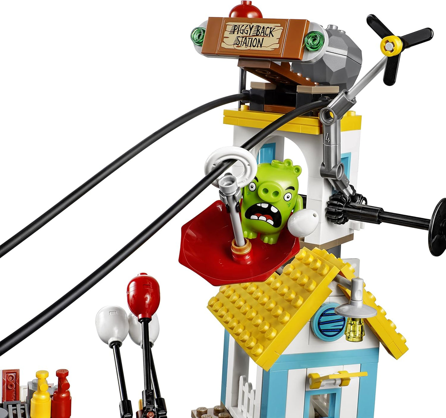 LEGO Angry Birds Pig City Teardown