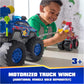 Paw Patrol Rescue Wheels Chase's Power Haulin' Cruiser Toy Truck with Launcher Motorized