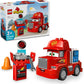 LEGO Disney Pixar Mack at The Race Cars - Pixar Cars for Toddlers Preschool Boys Girls Ages 2 - Educational Building Set