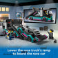 LEGO City Race Car and Car Carrier Truck Toy Playset