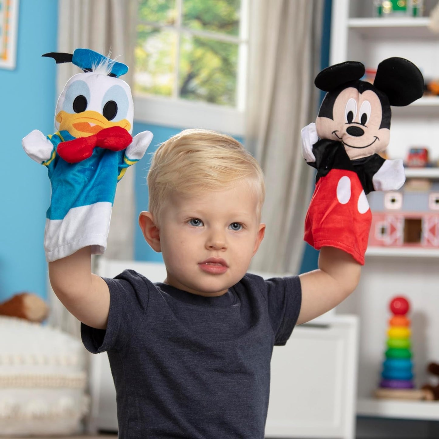 Melissa & Doug Melissa Doug Disney Mickey Mouse Friends Soft Cuddly Hand Puppets