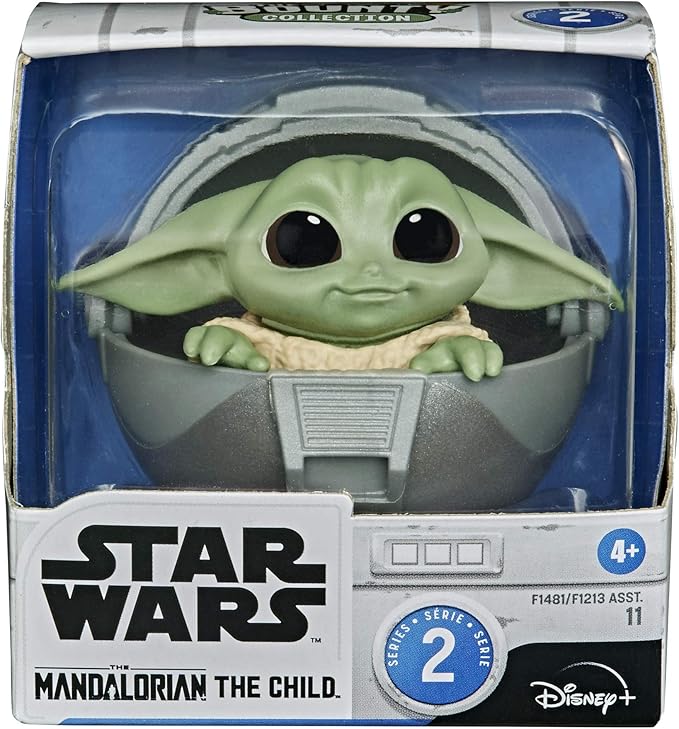 Star Wars The Child Collectible Toy 2.2-Inch “Baby Yoda” Baby’s Crib Pose Figure