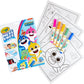 Crayola Baby Shark Color Wonder Pages Mess Free Coloring for Toddlers Coloring Activity
