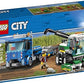 LEGO City Great Vehicles Harvester Transport 60223 Building Kit 358 Pieces