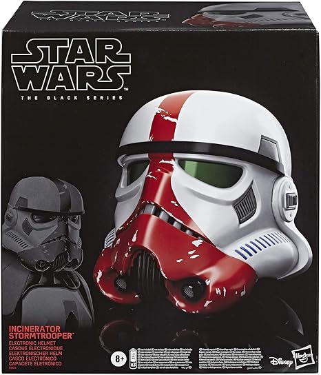 Star Wars Black INCINERATOR Trooper Electronic Helmet