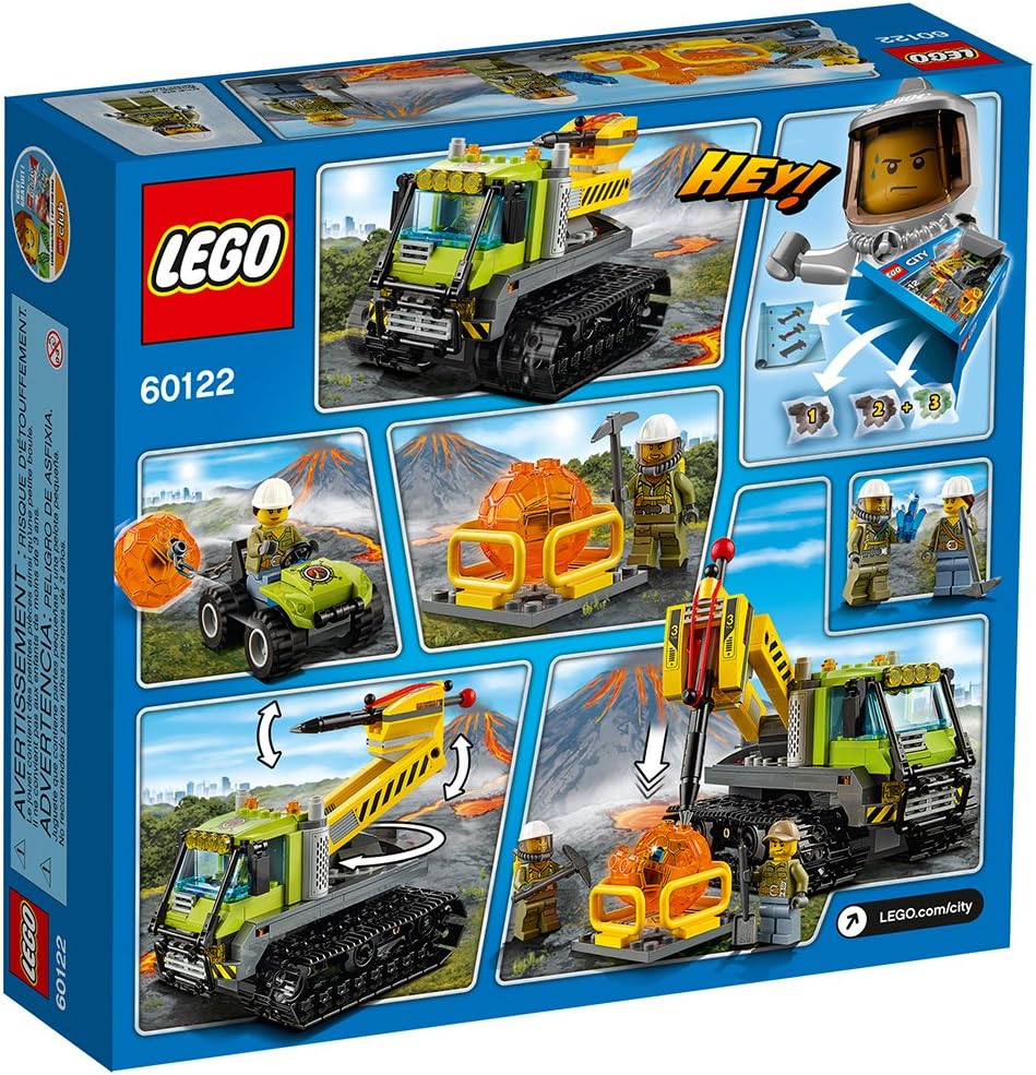 LEGO City Volcano Explorers Volcano Crawler Building Kit (324 Piece)