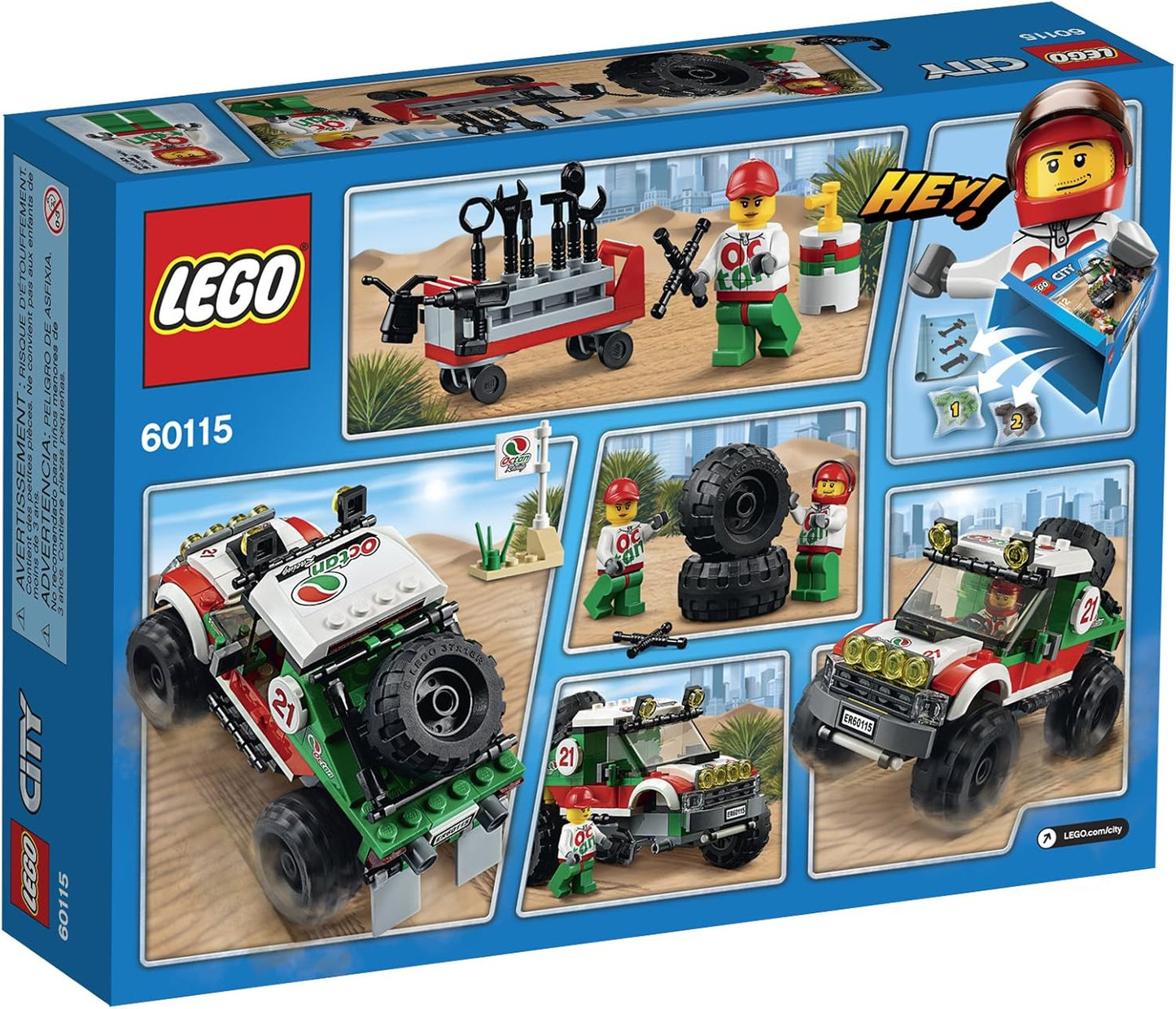 LEGO City Great Vehicles 4 x 4 Off Roader Kit (176 Piece)