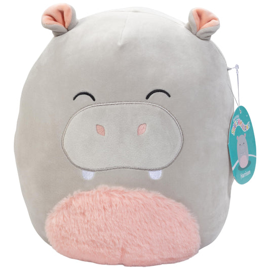 Squishmallows 10" Harrison The Grey Hippo Plush