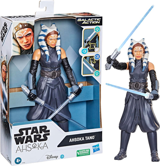 STAR WARS Galactic Action Ahsoka Tano 12 Interactive Action Figure