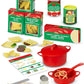 Melissa & Doug Melissa Doug Prepare Serve Pasta Play Food Set