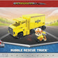 Paw Patrol Big Truck Pup's Rubble Transforming Toy Trucks with Action Figure for