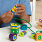 Melissa & Doug Melissa Doug Deluxe Wooden Lacing Beads - Educational Activity With 27