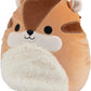Squishmallows Original 10-Inch Melzie The Chipmunk - Official Jazwares Plush