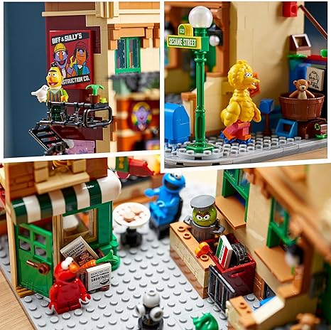 LEGO Ideas Sesame Street Building Kit