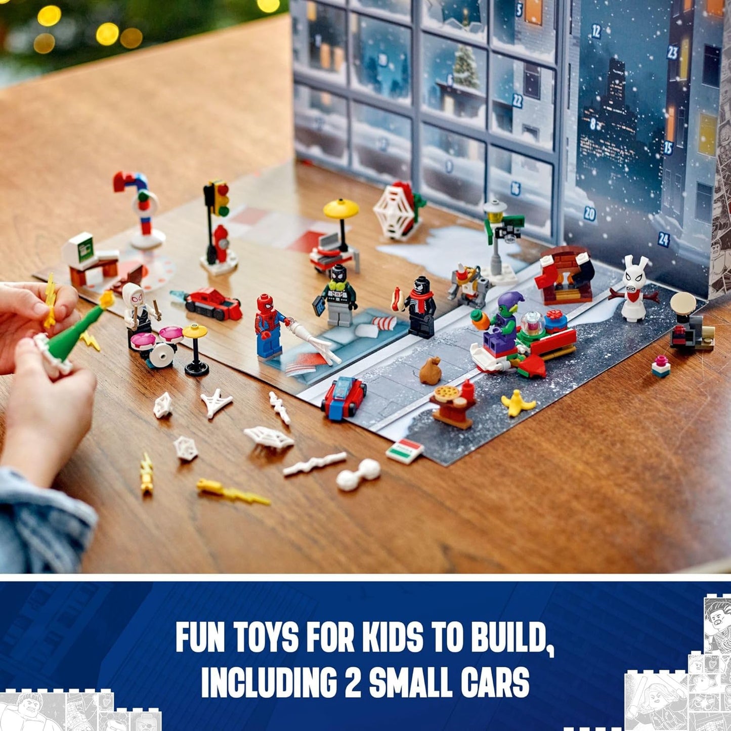 LEGO Marvel Spider-Man Advent Calendar 2024 for - Christmas Advent Calendar with Mini
