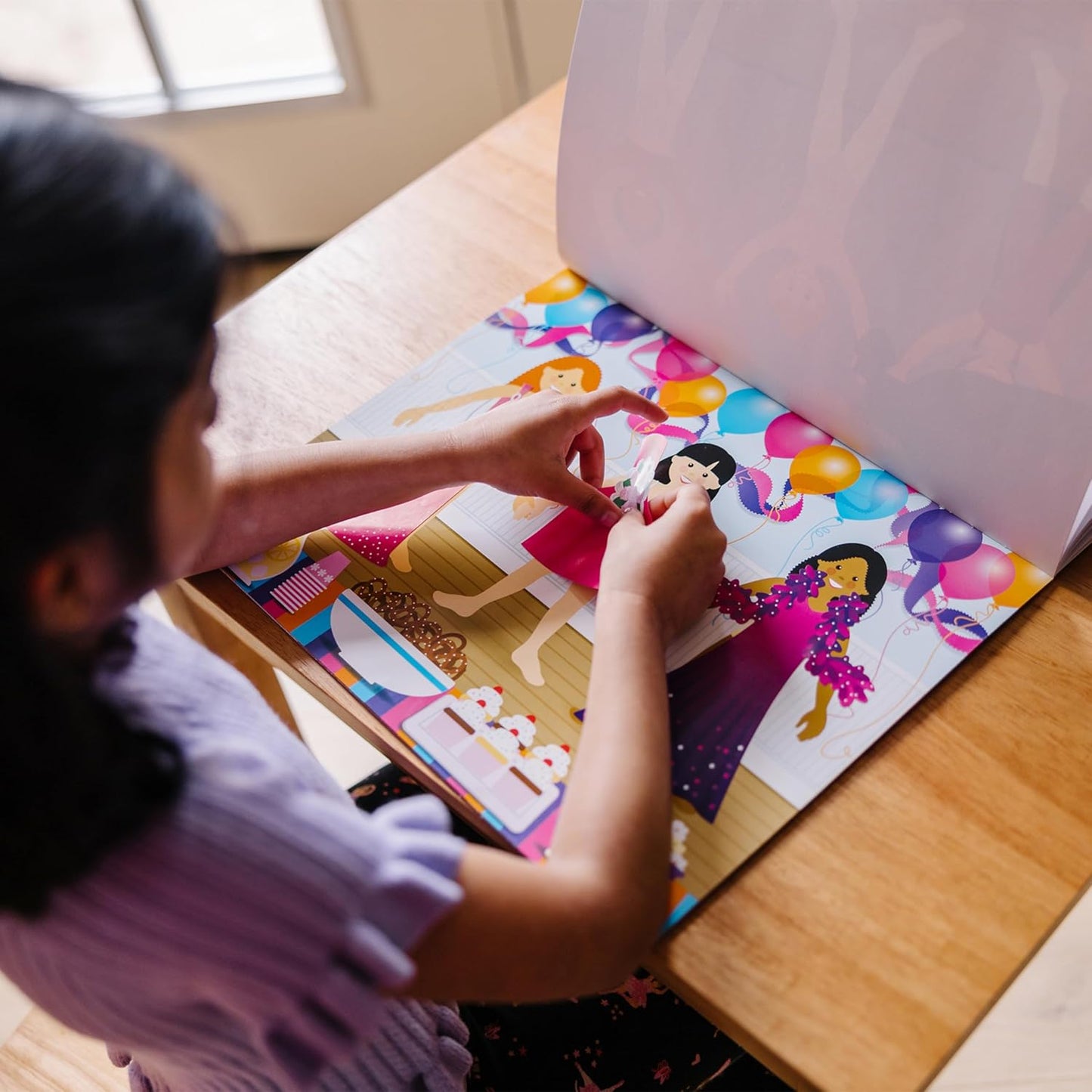 Melissa & Doug Melissa Doug Reusable Sticker Pad Dress-Up - 165 Removable Fashion