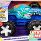 Hot Wheels Toy Truck Monster Trucks RC Oversized Remote-Control Mega-Wrex Alive in 115
