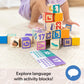 Melissa & Doug Ms. Rachel Melissa Doug Letter Number and Game Wooden Learning Blocks with