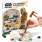 STAR WARS The Armorer Gemstone Dig - Reveal 8 Real Gemstones Inside Helmet, Science Kit for Ages 8-12