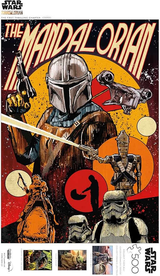 Buffalo Games - Star Wars: The Mandalorian 500 Piece Jigsaw Puzzle