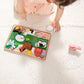 Melissa & Doug Melissa Doug Farm Wooden Chunky Puzzle 8 pcs - FSC Certified