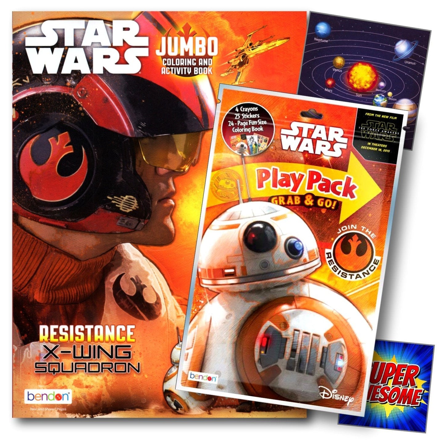 Star Wars Coloring Book Activity Set with Coloring Pages