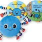 Melissa & Doug Melissa Doug K's Itsy-Bitsy Spider 8-Page Soft Activity Book for Babies