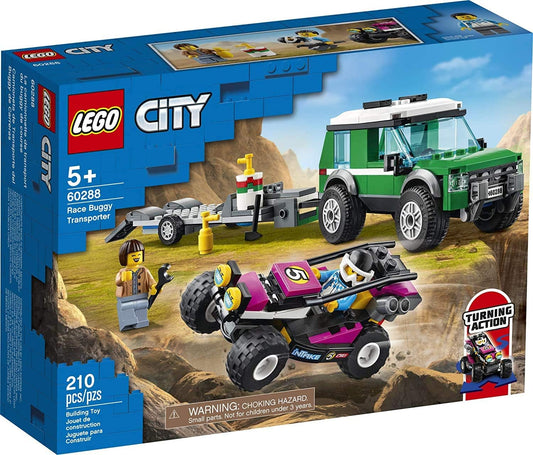 LEGO City Race Buggy Transporter Building Kit (210 Pieces)