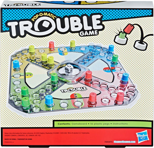 Hasbro Gaming Trouble Board Game