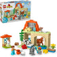 LEGO DUPLO Town Caring for Animals at The Farm Building Playset