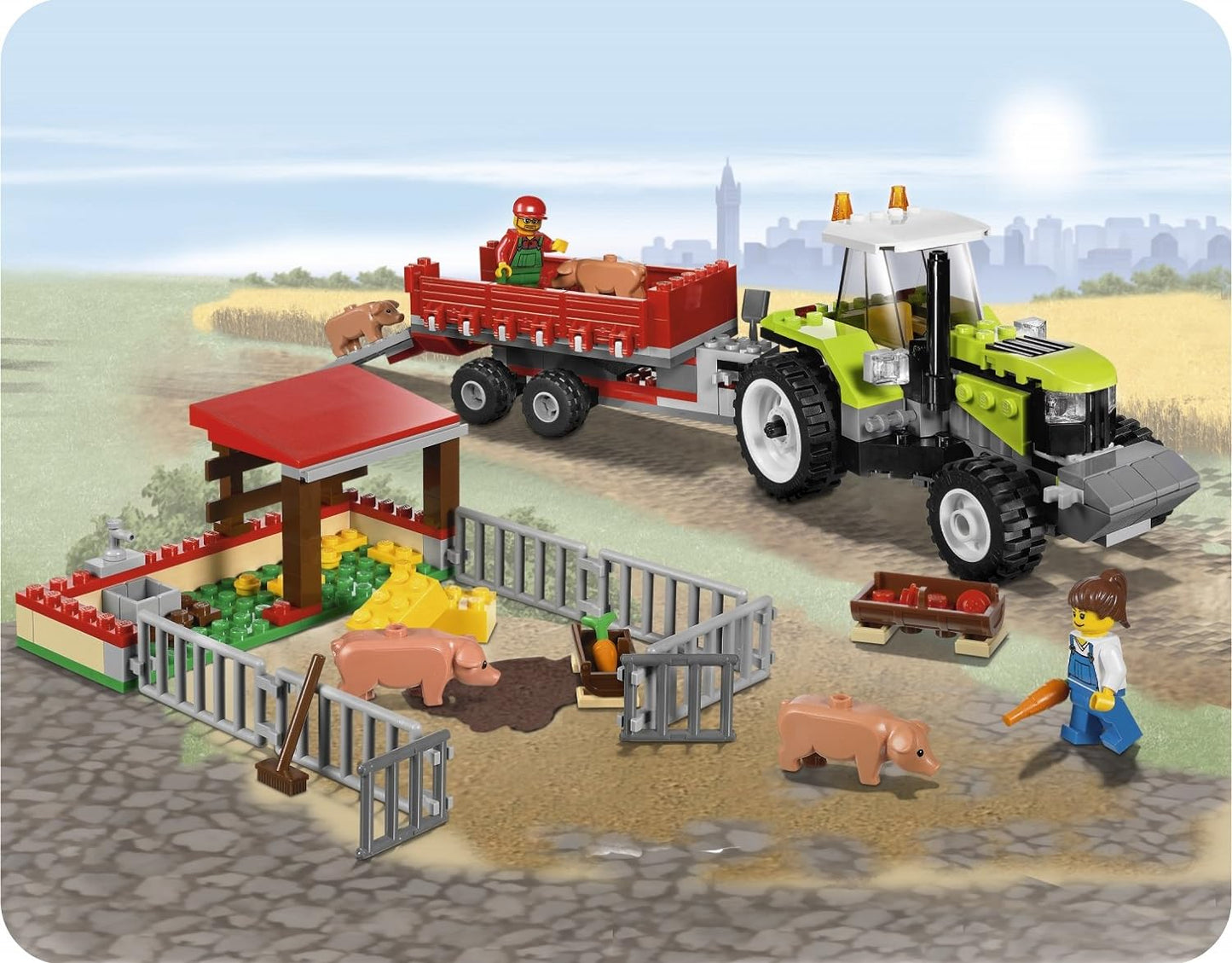 LEGO City Set Pig Farm & Tractor