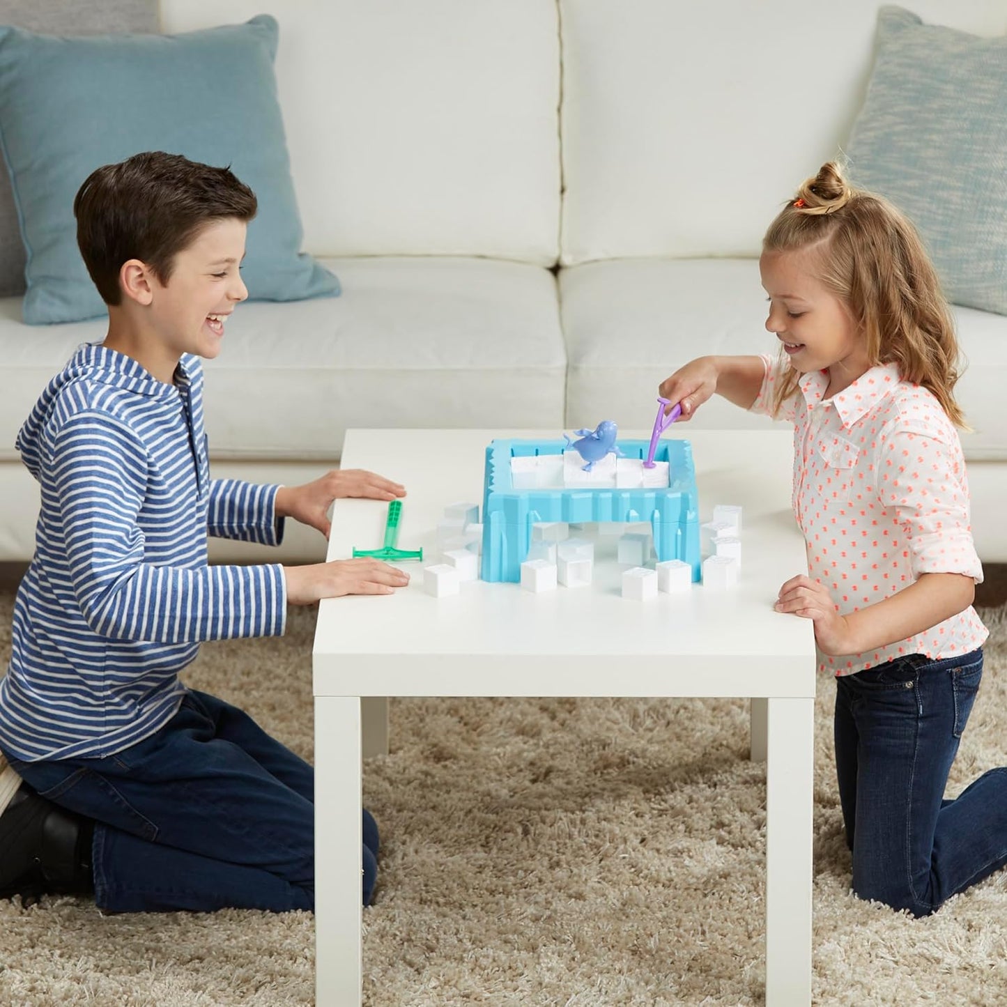 Hasbro Gaming Don't Break The Ice Preschool Game Board for