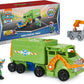 Paw Patrol Big Truck Pup's Rocky Transforming Toy Trucks with Action Figure for Ages 3