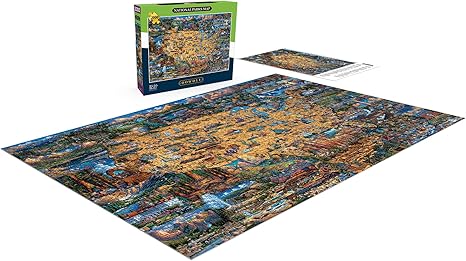 Buffalo Games - Dowdle - National Parks Map - 2000 Piece Jigsaw Puzzle