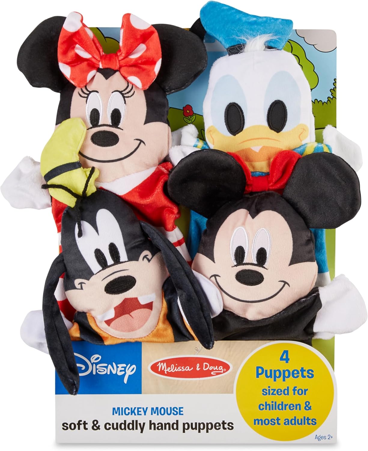 Melissa & Doug Melissa Doug Disney Mickey Mouse Friends Soft Cuddly Hand Puppets
