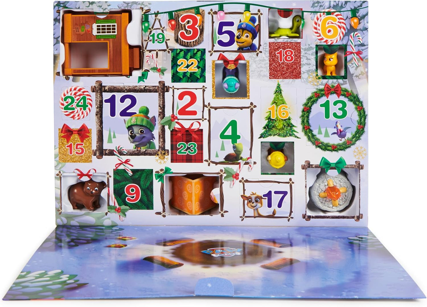 PAW Patrol 2023 Advent Calendar with 24 Surprise - Figures and for Ages 3 and up