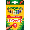 Crayola Crayons 16 Count Pack Assorted Colors